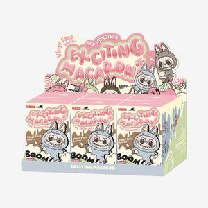 Exciting Macaron Vinyl Face Blind Box Labubu