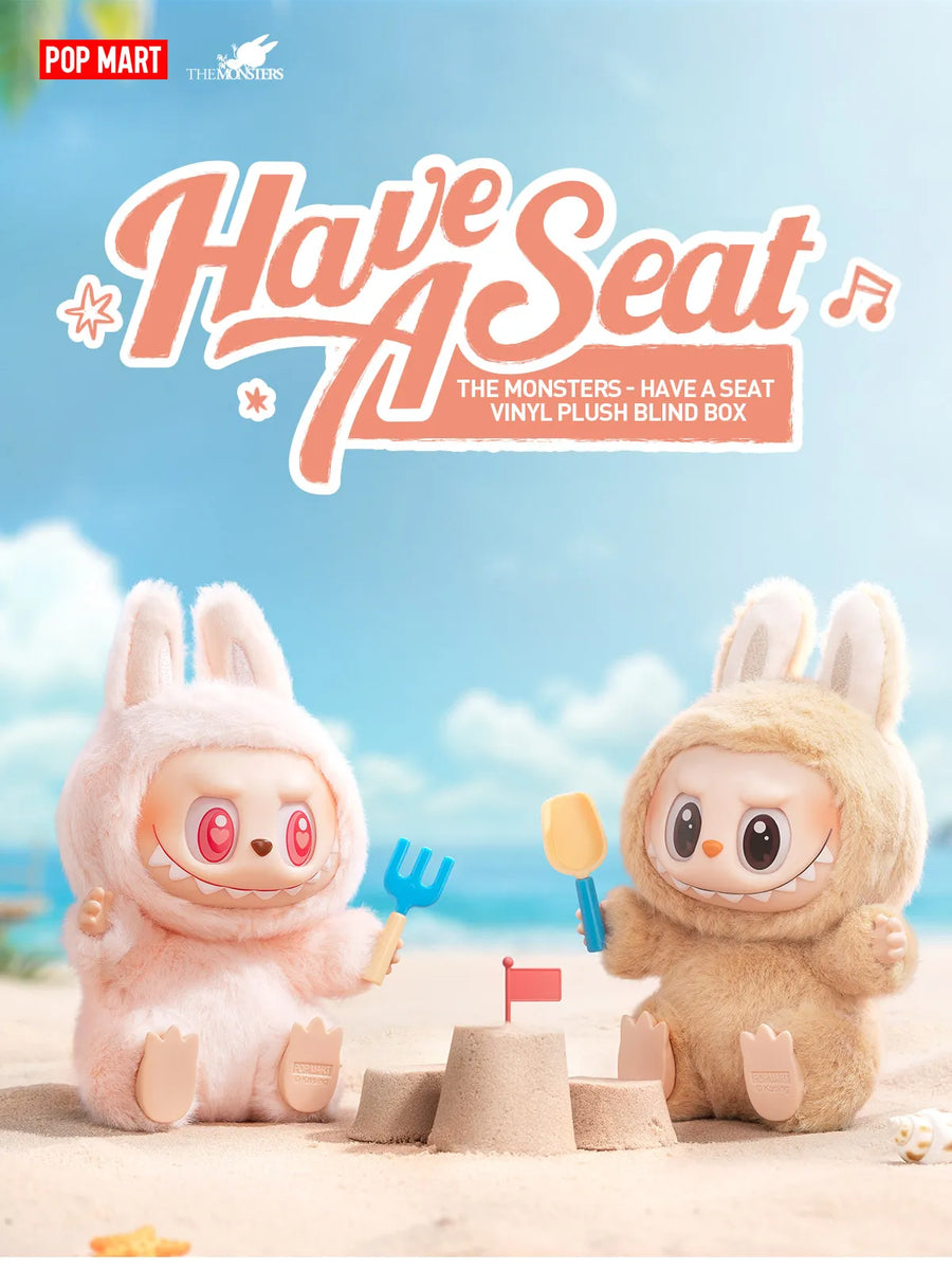 Have a Seat Vinyl Plush Blind Box Labubu (SEALED)